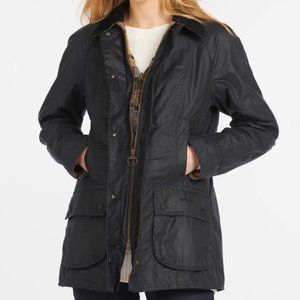 Barbour Navy Beadnell jacket + hood + Gilet!!